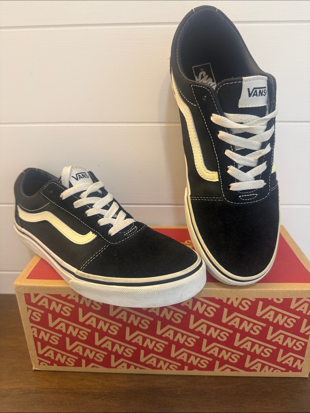 Vans Ward Suede Canvas Sneakers